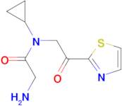 2-Amino-N-cyclopropyl-N-(2-oxo-2-thiazol-2-yl-ethyl)-acetamide