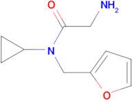 2-Amino-N-cyclopropyl-N-furan-2-ylmethyl-acetamide