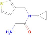 2-Amino-N-cyclopropyl-N-thiophen-3-ylmethyl-acetamide