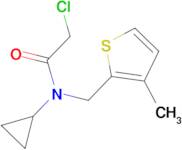 2-Chloro-N-cyclopropyl-N-(3-methyl-thiophen-2-ylmethyl)-acetamide