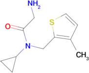 2-Amino-N-cyclopropyl-N-(3-methyl-thiophen-2-ylmethyl)-acetamide