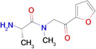 (S)-2-Amino-N-(2-furan-2-yl-2-oxo-ethyl)-N-methyl-propionamide