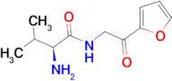 (S)-2-Amino-N-(2-furan-2-yl-2-oxo-ethyl)-3-methyl-butyramide