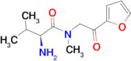 (S)-2-Amino-N-(2-furan-2-yl-2-oxo-ethyl)-3,N-dimethyl-butyramide