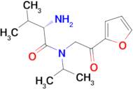 (S)-2-Amino-N-(2-furan-2-yl-2-oxo-ethyl)-N-isopropyl-3-methyl-butyramide