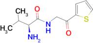 (S)-2-Amino-3-methyl-N-(2-oxo-2-thiophen-2-yl-ethyl)-butyramide