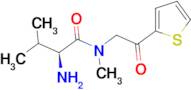 (S)-2-Amino-3,N-dimethyl-N-(2-oxo-2-thiophen-2-yl-ethyl)-butyramide