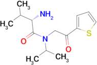 (S)-2-Amino-N-isopropyl-3-methyl-N-(2-oxo-2-thiophen-2-yl-ethyl)-butyramide