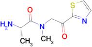 (S)-2-Amino-N-methyl-N-(2-oxo-2-thiazol-2-yl-ethyl)-propionamide