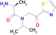 (S)-2-Amino-N-isopropyl-N-(2-oxo-2-thiazol-2-yl-ethyl)-propionamide