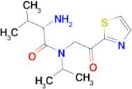 (S)-2-Amino-N-isopropyl-3-methyl-N-(2-oxo-2-thiazol-2-yl-ethyl)-butyramide