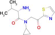 (S)-2-Amino-N-cyclopropyl-3-methyl-N-(2-oxo-2-thiazol-2-yl-ethyl)-butyramide