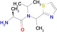 (S)-2-Amino-N-isopropyl-N-(1-thiazol-2-yl-ethyl)-propionamide