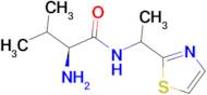 (S)-2-Amino-3-methyl-N-(1-thiazol-2-yl-ethyl)-butyramide