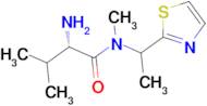 (S)-2-Amino-3,N-dimethyl-N-(1-thiazol-2-yl-ethyl)-butyramide