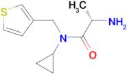 (S)-2-Amino-N-cyclopropyl-N-thiophen-3-ylmethyl-propionamide