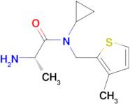 (S)-2-Amino-N-cyclopropyl-N-(3-methyl-thiophen-2-ylmethyl)-propionamide