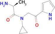 (S)-2-Amino-N-cyclopropyl-N-[2-oxo-2-(1H-pyrrol-2-yl)-ethyl]-propionamide