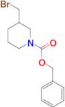 3-Bromomethyl-piperidine-1-carboxylic acid benzyl ester