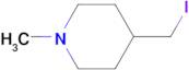 4-Iodomethyl-1-methyl-piperidine