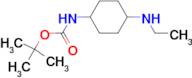 (4-Ethylamino-cyclohexyl)-carbamic acid tert-butyl ester