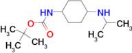 (4-Isopropylamino-cyclohexyl)-carbamic acid tert-butyl ester