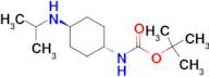 (1R,4R)-(4-Isopropylamino-cyclohexyl)-carbamic acid tert-butyl ester