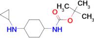 (4-Cyclopropylamino-cyclohexyl)-carbamic acid tert-butyl ester