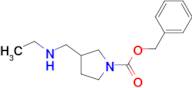 3-Ethylaminomethyl-pyrrolidine-1-carboxylic acid benzyl ester