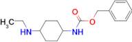 (4-Ethylamino-cyclohexyl)-carbamic acid benzyl ester