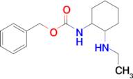 (2-Ethylamino-cyclohexyl)-carbamic acid benzyl ester