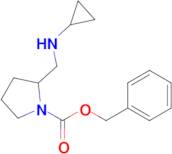 2-Cyclopropylaminomethyl-pyrrolidine-1-carboxylic acid benzyl ester