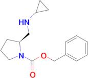 (S)-2-Cyclopropylaminomethyl-pyrrolidine-1-carboxylic acid benzyl ester