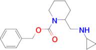 2-Cyclopropylaminomethyl-piperidine-1-carboxylic acid benzyl ester