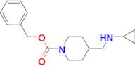 4-Cyclopropylaminomethyl-piperidine-1-carboxylic acid benzyl ester