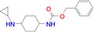 (4-Cyclopropylamino-cyclohexyl)-carbamic acid benzyl ester