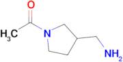 1-(3-Aminomethyl-pyrrolidin-1-yl)-ethanone