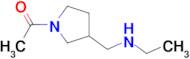 1-(3-Ethylaminomethyl-pyrrolidin-1-yl)-ethanone