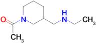 1-(3-Ethylaminomethyl-piperidin-1-yl)-ethanone
