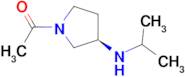 1-((R)-3-Isopropylamino-pyrrolidin-1-yl)-ethanone