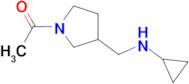 1-(3-Cyclopropylaminomethyl-pyrrolidin-1-yl)-ethanone