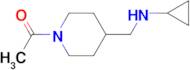 1-(4-Cyclopropylaminomethyl-piperidin-1-yl)-ethanone