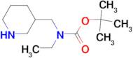 Ethyl-piperidin-3-ylmethyl-carbamic acid tert-butyl ester