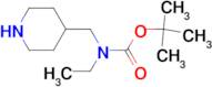 Ethyl-piperidin-4-ylmethyl-carbamic acid tert-butyl ester