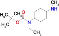 Ethyl-(4-methylamino-cyclohexyl)-carbamic acid tert-butyl ester