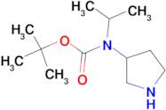 Isopropyl-pyrrolidin-3-yl-carbamic acid tert-butyl ester