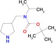 Isopropyl-pyrrolidin-3-ylmethyl-carbamic acid tert-butyl ester