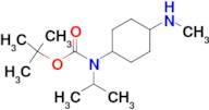 Isopropyl-(4-methylamino-cyclohexyl)-carbamic acid tert-butyl ester