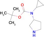 Cyclopropyl-(R)-pyrrolidin-3-yl-carbamic acid tert-butyl ester