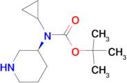 Cyclopropyl-(S)-piperidin-3-yl-carbamic acid tert-butyl ester